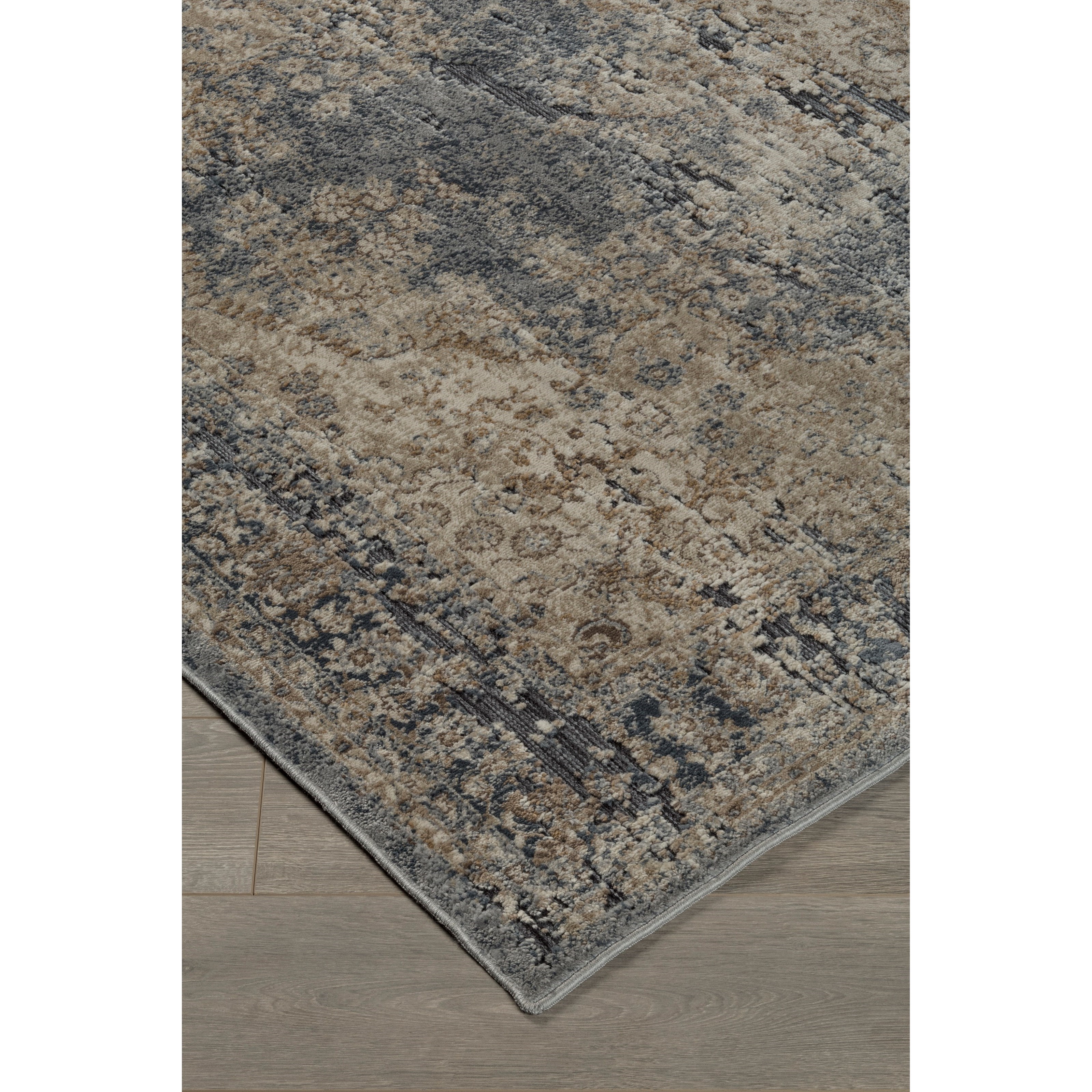 Ashley Signature Design Traditional Classics Area Rugs South Blue/Tan